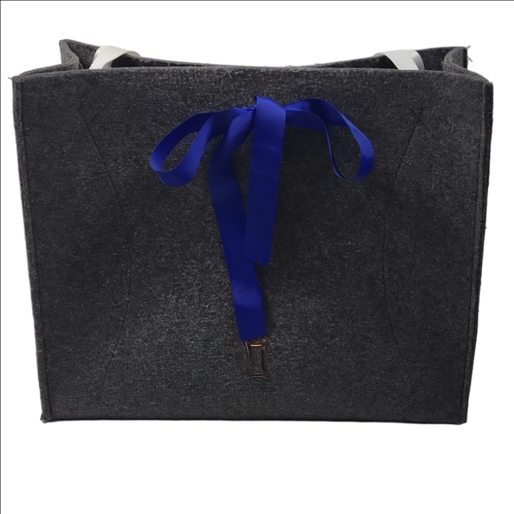 Kit & Ace Felt Shopper Tote Grey Sz OS